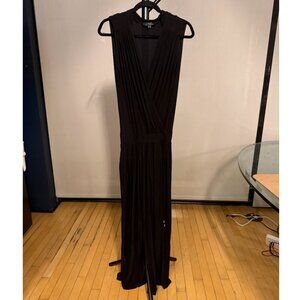 T-Bags Black Wide-Leg Jumpsuit Size S